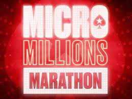 Анонс MicroMillions Marathon – гарантия $1,8 млн от PokerStars