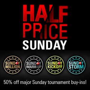 Sunday Million Half Price – всего за полцены, реклама PokerDom от Big Russian Boss и радиоактивная колода карт найдена в Германии